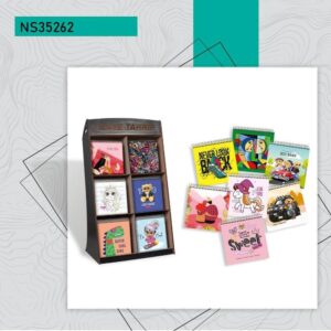 دفتر یادداشت فانتزی مدل چوبی سایز 15×15