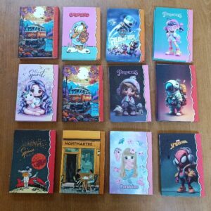 دفتر یادداشت فانتزی طرح کودکانه کش دار کینگ کد 1406