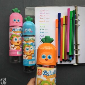 ماژیک فانتزی طرح میوه 12 رنگ