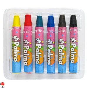 مداد شمعی پالمو 6 رنگ